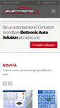 Mobile Screenshot of elettronic-auto.com