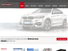 Tablet Screenshot of elettronic-auto.com